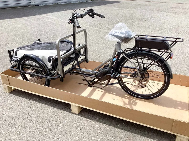 Johansson Fiete Kids Cabin Lastenrad / E-Bike Brose Drive T, 9-Gang Kettenschaltung